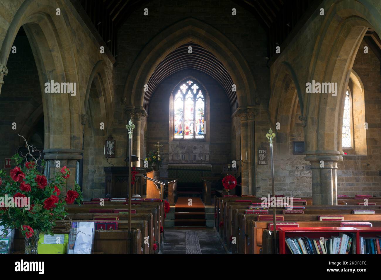 St. Peter`s Church, Radway, Warwickshire, England, UK Stock Photo Alamy